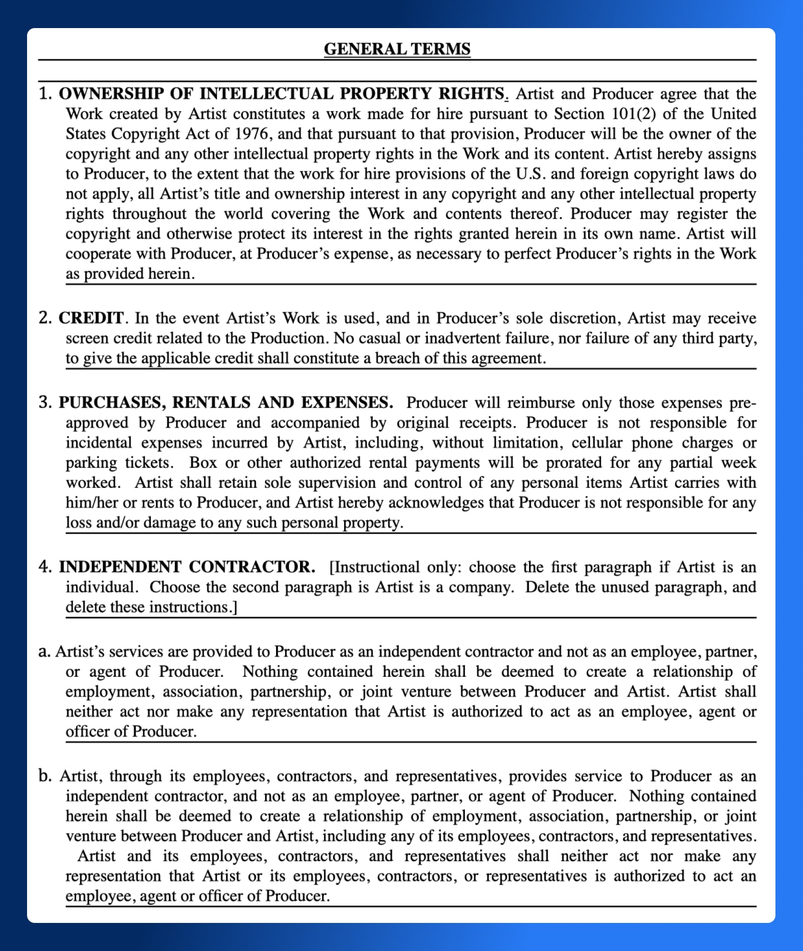 Guide to Work for Hire Agreement (Free Template Included) Wrapbook